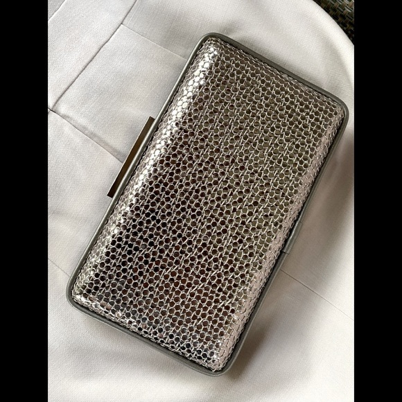 Sondra Robert’s Metallic Clutch NWT